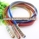 Fashion Women Skinny Leather Waist Strap Blue Red Brown Black Leather Thin Belt